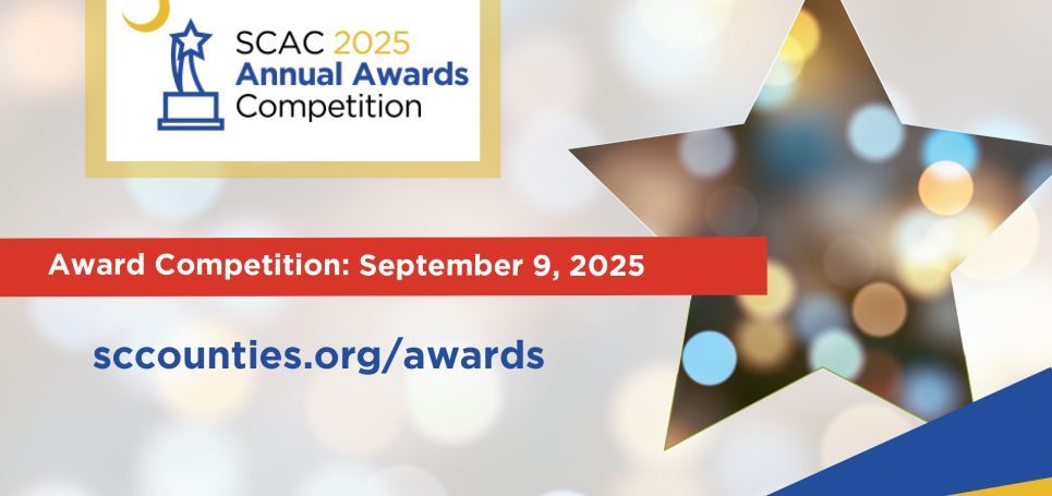 Award program logo on a blurred background with a start to the right
