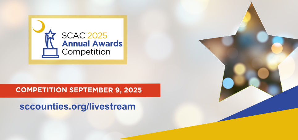 Award program logo on a blurred background with a start to the right