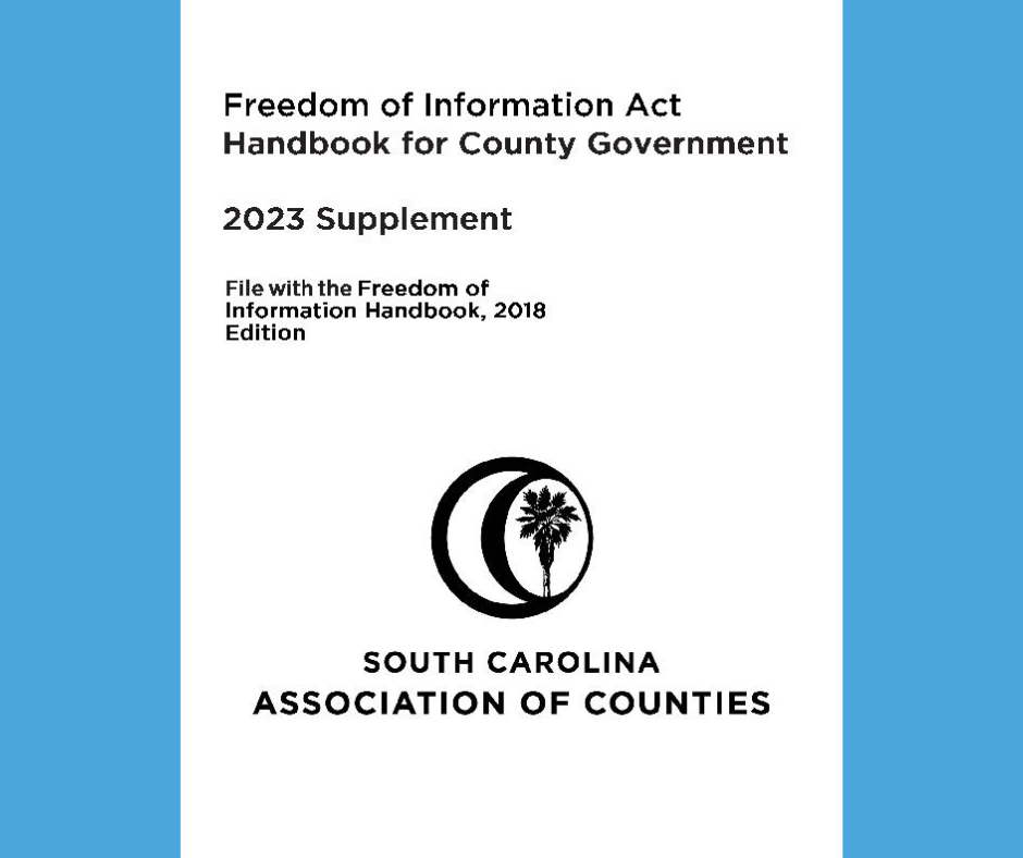 Cover of 2023 FOIA Handbook Supplement