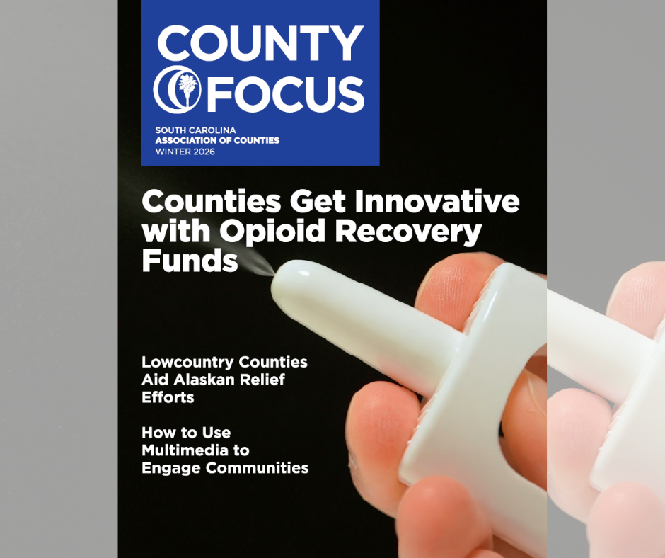 magazine cover featuring Narcan spray