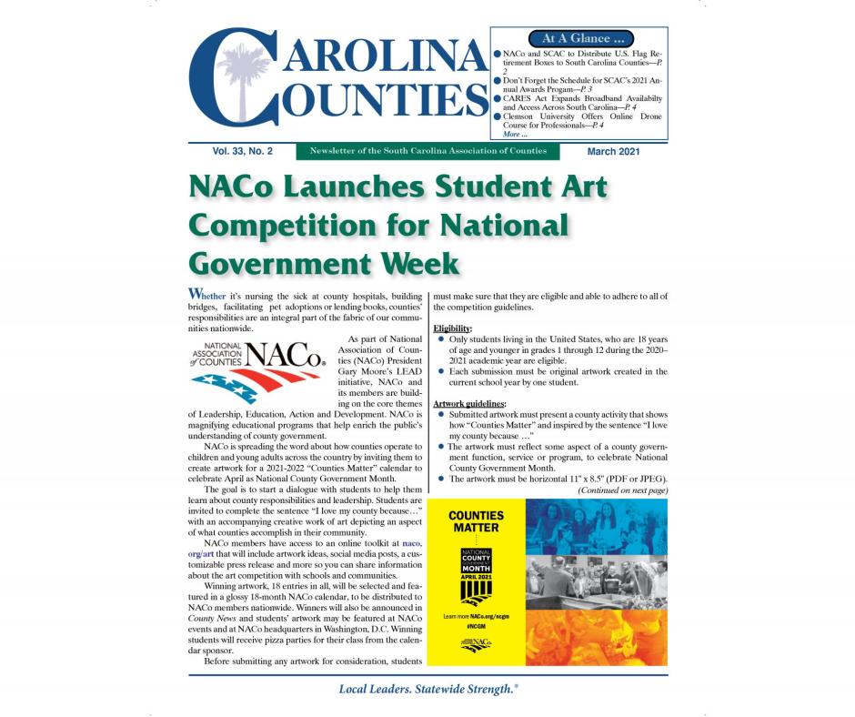 Carolina Counties Vol. 33 No. 2 (March 2021)
