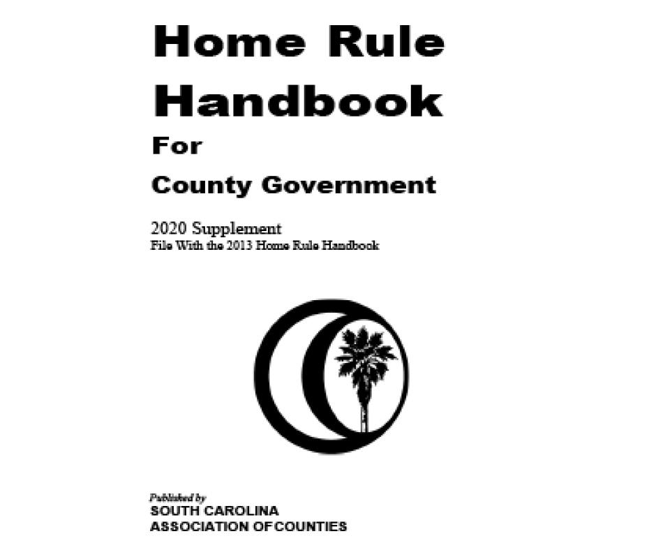 Home Rule Handbook for County Government - 2020 Supplement