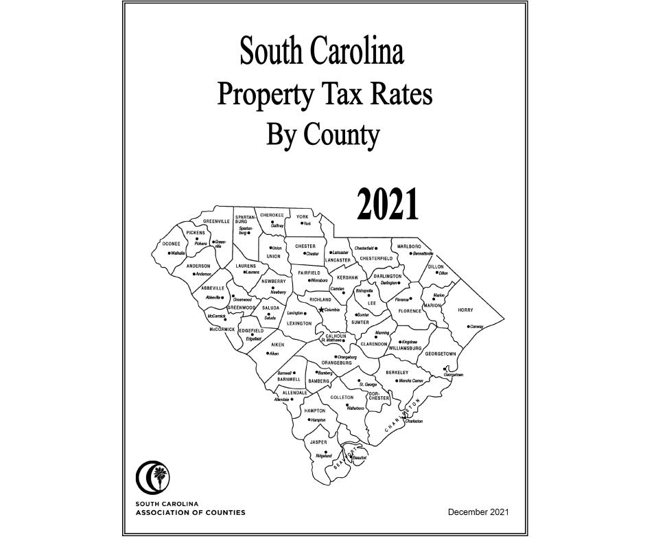 Property Tax Rates by County, 2021