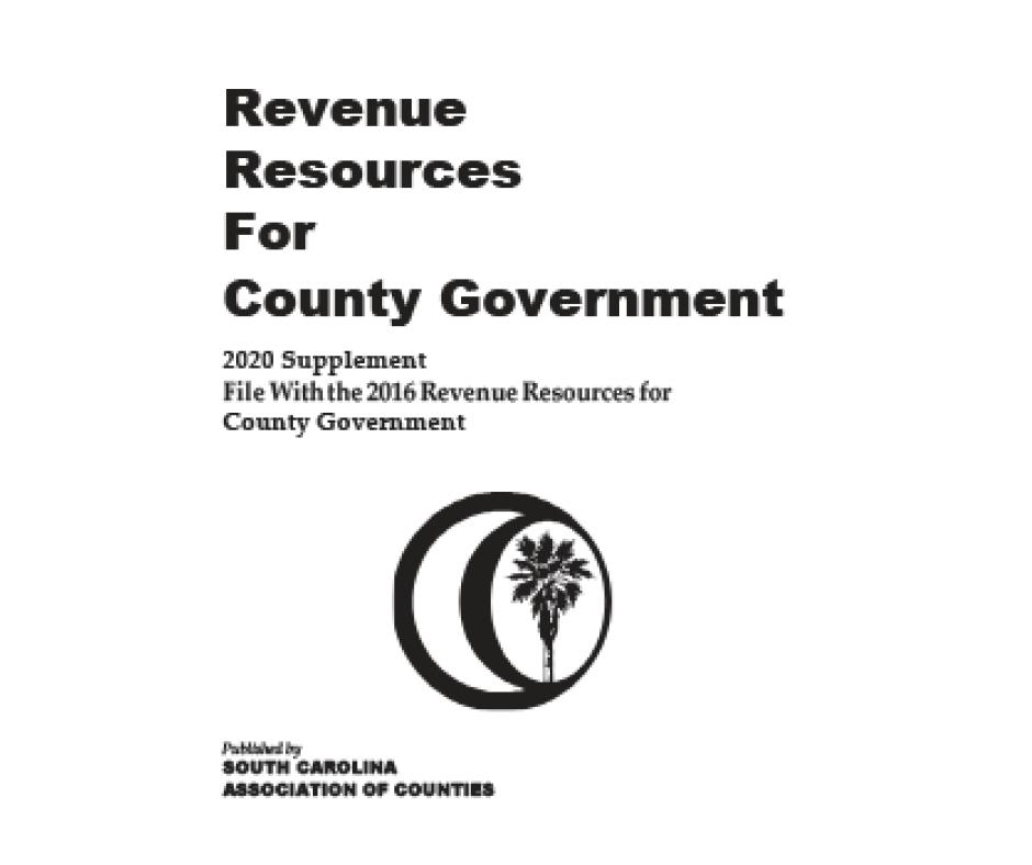 Revenue Resources for County Government - 2020 Supplement