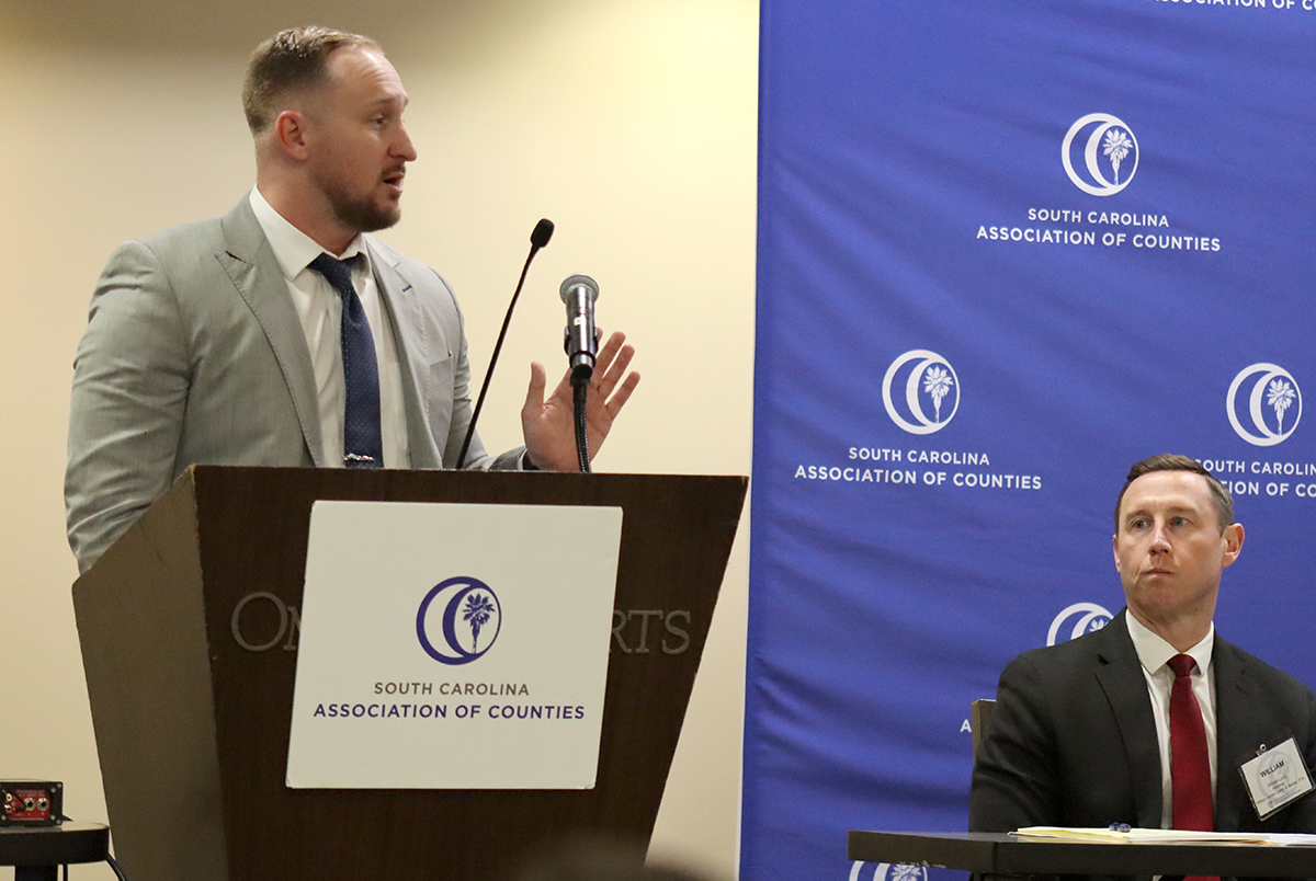 Berkeley County Safety Superintendent Brandon Peters talks about his county's experience with managing moonlighting deputies.