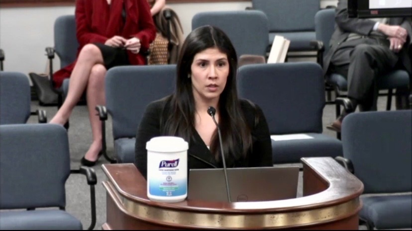 Daina Riley Testifies before a Senate Judiciary Subcommittee